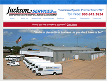 Tablet Screenshot of jackson-services.com